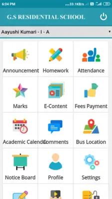 GS Residential School android App screenshot 0